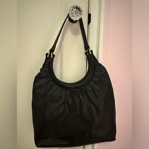Black Handmade Shoulder Bag